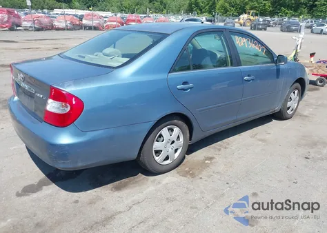 2004 Toyota Camry Le from USA, damaged, VIN 4T1BE32K04U813455